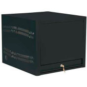 Datum Laptop Depot Storage and Charging Cabinet, 8-Device Capacity, Black