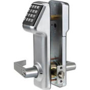 Access Cylindrical Lock Interchangeable Core 160 Codes, Satin Chrome