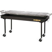 Crown Verity® CV-BM-60, Charcoal Grill, 60"L Grill Surface