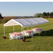 Shelterlogic Super Max™ Canopy 25770, 12'W X 26'L, 2" Frame, 10-Leg, White