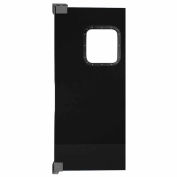 Chase Doors Light to Medium Duty Service Door Single Panel Black 3' x 7' 3684NWS-BK