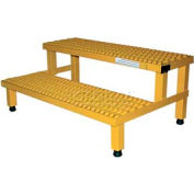ASP-48 Stand d'étape de hauteur réglable, acier de carbone 48"W x 24"L
