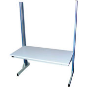 Pro-Line 60 x 30 DN6030SSESD Single Sided Starter Expandable Workbench - ESD Laminate Top