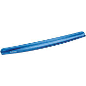 Fellowes® 91137 Gel Crystal Wrist Rest, Blue - Pkg Qty 4