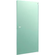 Porte en acier inoxydable Partition - ADA W 35-3/8" x 58" H Swing vers l’extérieur