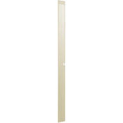 Steel Pilaster with Shoe - 3"W x 82"H (Almond)