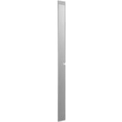 Steel Pilaster with Shoe - 4"W x 82"H (Gray)