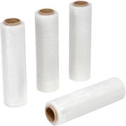 Global Industrial™ Hybrid Stretch Wrap, fonte, calibre 65, 18"Wx1500'L, clair, qté par paquet : 4