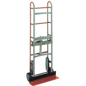 Wesco® 2-Wheel Appliance Truck 230010 750 Lb. Cap 59"H Auto-Rewind