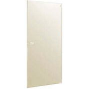 Plastique stratifié vers l’extérieur Swing ADA Partition porte 35-3/5" W amande