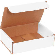 Global Industrial™ Corrugated Mailers, 7"L x 5"W x 2"H, White - Pkg Qty 50