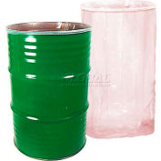Global Industrial™ 55 Gallon Low Density Smooth Antistatic Drum Insert 18 mil 15 Unités par cas, qté par paquet : 15