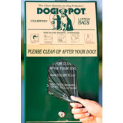DOGIPOT® en-tête Pak chien pendaison déchets sac distributeur avec 400 sacs