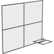 Galvanized Construction Barrier, Add-On Unit