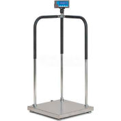 Balance Portable médecin électronique Brecknell MS140-300, 660 lb x 0,2 lb, 20-1/2 "x 20-1/2"