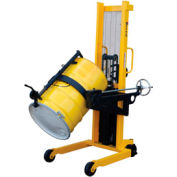 Portable Drum Lifter-Positioner DRUM-LRT 68" Lift-Rotate Clamp Cradle