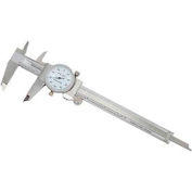 Import 6" Precision Dial Caliper With White Dial