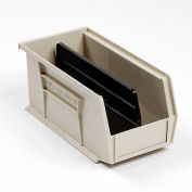 Akro-Mils Divider 40224 For AkroBin® Stacking Bin #188013, Pkg of 6 - Pkg Qty 23