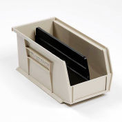 Akro-Mils Divider 40234 For AkroBin® Stacking Bin #188015, Pkg of 6 - Pkg Qty 18