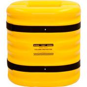 Eagle Column Protector, 8" Column Opening, 24" High, Yellow,