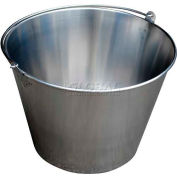 Stainless Steel Bucket BKT-SS-500 5 Gallon Capacity