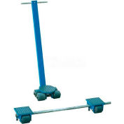 Steerable machines mobiles Roller Skate Kits capacité de 6 tonnes