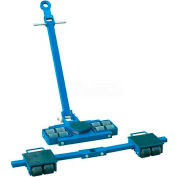 Steerable Machinery Moving Skate Roller Kits 12 Ton Capacity