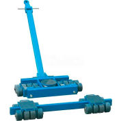 Steerable Machinery Moving Skate Roller Kits 40 Ton Capacity