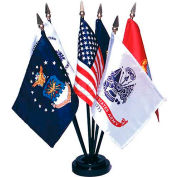 Ensemble de drapeaux des forces armées, ensemble de 6, 4 po x 6 po