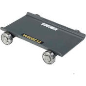 Wesco® tablier en acier capacité de 10 000 livres de Machine Dolly 480020
