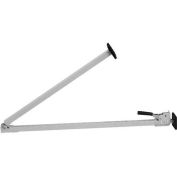 Wesco® Heavy Duty 1-1/2" O.D. pliage des barres de Cargo en acier galvanisé 272959