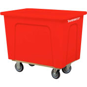Wesco® coffret plastique camion 4 boisseau rouge 272506 5" roulettes