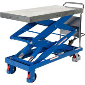 Hydraulic Elevating Cart CART-1500-D-TS 47 x 24 1500 Lb. Cap.