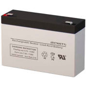 Lithonia ELB 0607 Replacement Battery, Lead Calcium, 6V, 6.5AH (12V Units Requir