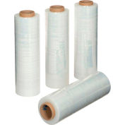 Global Industrial™ Stretch Wrap Film For Hand Distributor, 80 Gauge, Cast, 18 » x 1500', Clear, qté par paquet : 4