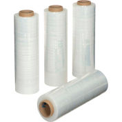 Global Industrial™ Stretch Wrap, fonte, calibre 70, 18"Wx1500'L, clair, qté par paquet : 4