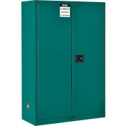 Global Industrial™ Pesticide Storage Cabinet - 45 Gallon - Manuel Close 43"W x 18"D x 65"H