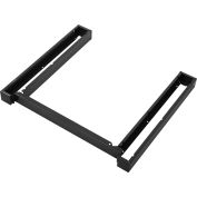Global Industrial™ Cabinet Base For Modular Drawer Cabinet, Noir, 30"W x 27"D