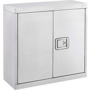 Global Industrial™ Stainless Steel 304 Wall Cabinet, 30"W x 12"D x 30"H