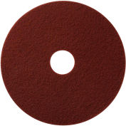 Global Industrial™ 20" Maroon EcoPrep "EPP" Chemical Free Stripping Pad - 10 Par cas