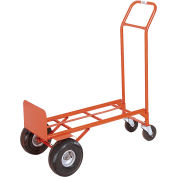 Convetible 2-in-1 Hand Truck Pneumatic 600 Lb. - 200PN