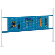 Global Industrial™ 18 » & 36 » Pegboard Panel Kit, 72"W, Bleu