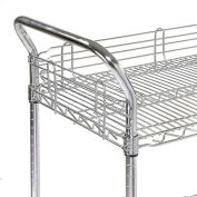 Nexel® AH24EP Nexelate® Utility Cart Handle 24" (Priced Each, In A Package Of 2) - Pkg Qty 2