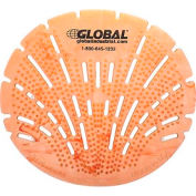 Global Industrial Urinal Screen - Citrus 10 Screens/Case
