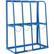 Global Industrial Vertical Bar Storage Rack, 4 Bays, 48"W x 24"D x 60"H, 6000 Lb. Capacity
