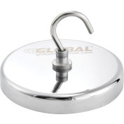 Global Industrial™ Ceramic Magnetic Hook, 20 Lbs. Pull, 6/Pack