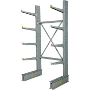 Démarreur de rack cantilever industriel™ monoface global, lèvre 2 », 48"Lx38"Dx96"H