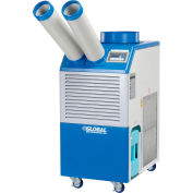 Global Industrial Portable Air Conditioner w/ Cold Air Nozzles, 2 Ton, 21,000 BTU, 230V