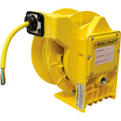 Reelcraft L NM445 144 X NEMA 4 Heavy Duty Power Cord Reel, 14/4, 11 Amps, 45' Cord w/Flying Leads