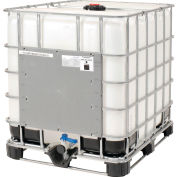 Réservoir de stockage en plastique de 550 gallons RomoTech 82124269 – rond,  sur pattes